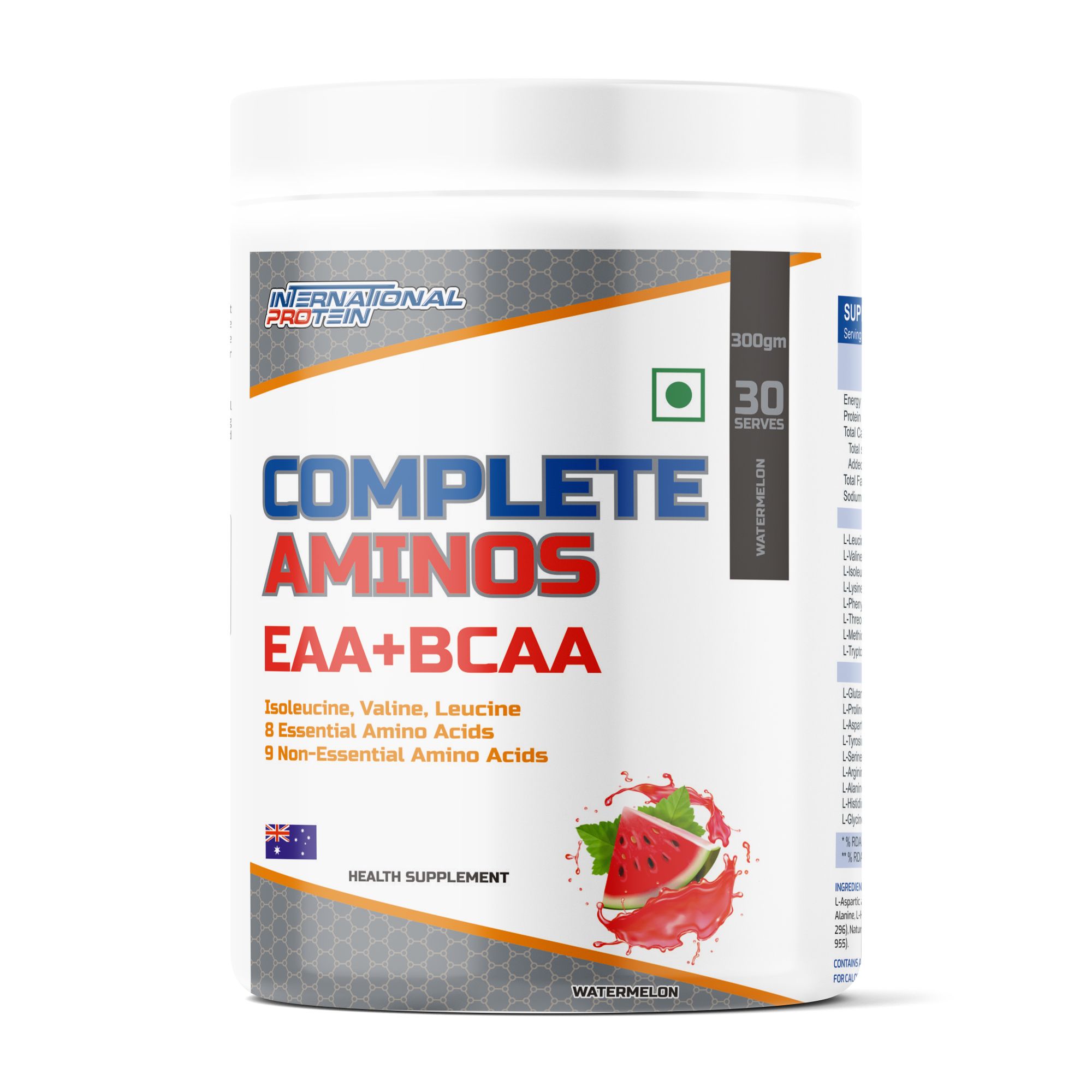 International Protein Complete Aminos EAA+ BCAA -300gm